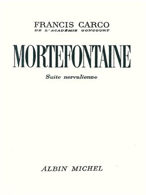 cover image of Mortefontaine